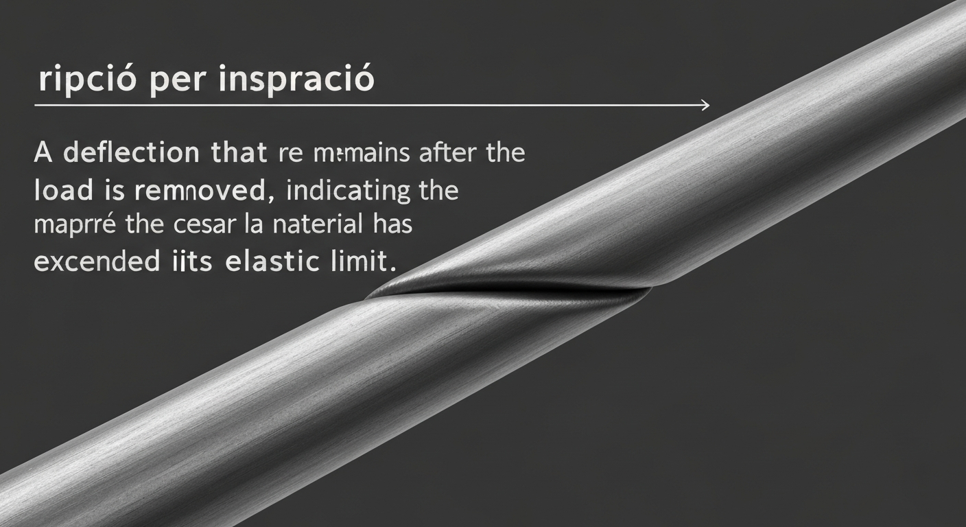 Permanent Set / Plastic Deformation