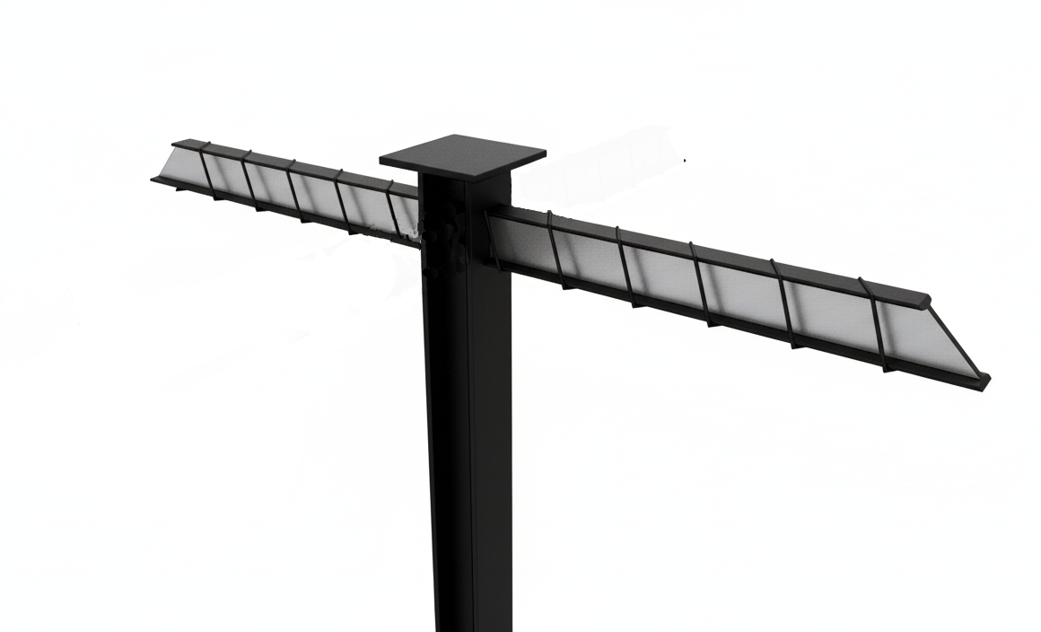 Cross braces for HEB column